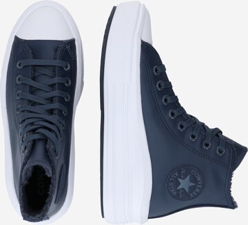 CONVERSE Kõrged ketsid 'CHUCK TAYLOR ALL STAR MOVE', värv sinine