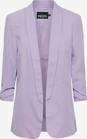 Blazer 'PCBOSELLA' PIECES en violet : devant