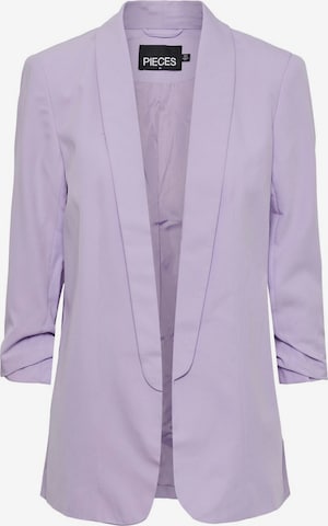 PIECES - Blazer 'PCBOSELLA' em roxo: frente