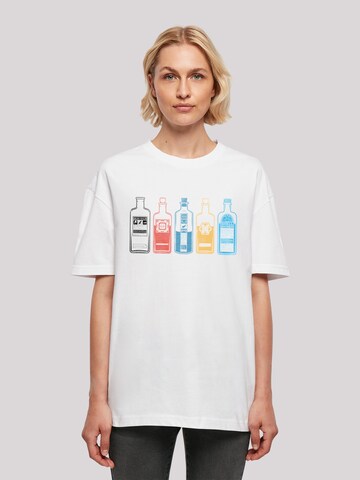 T-shirt oversize 'Fantastic Beasts Potion Collection' F4NT4STIC en blanc : devant