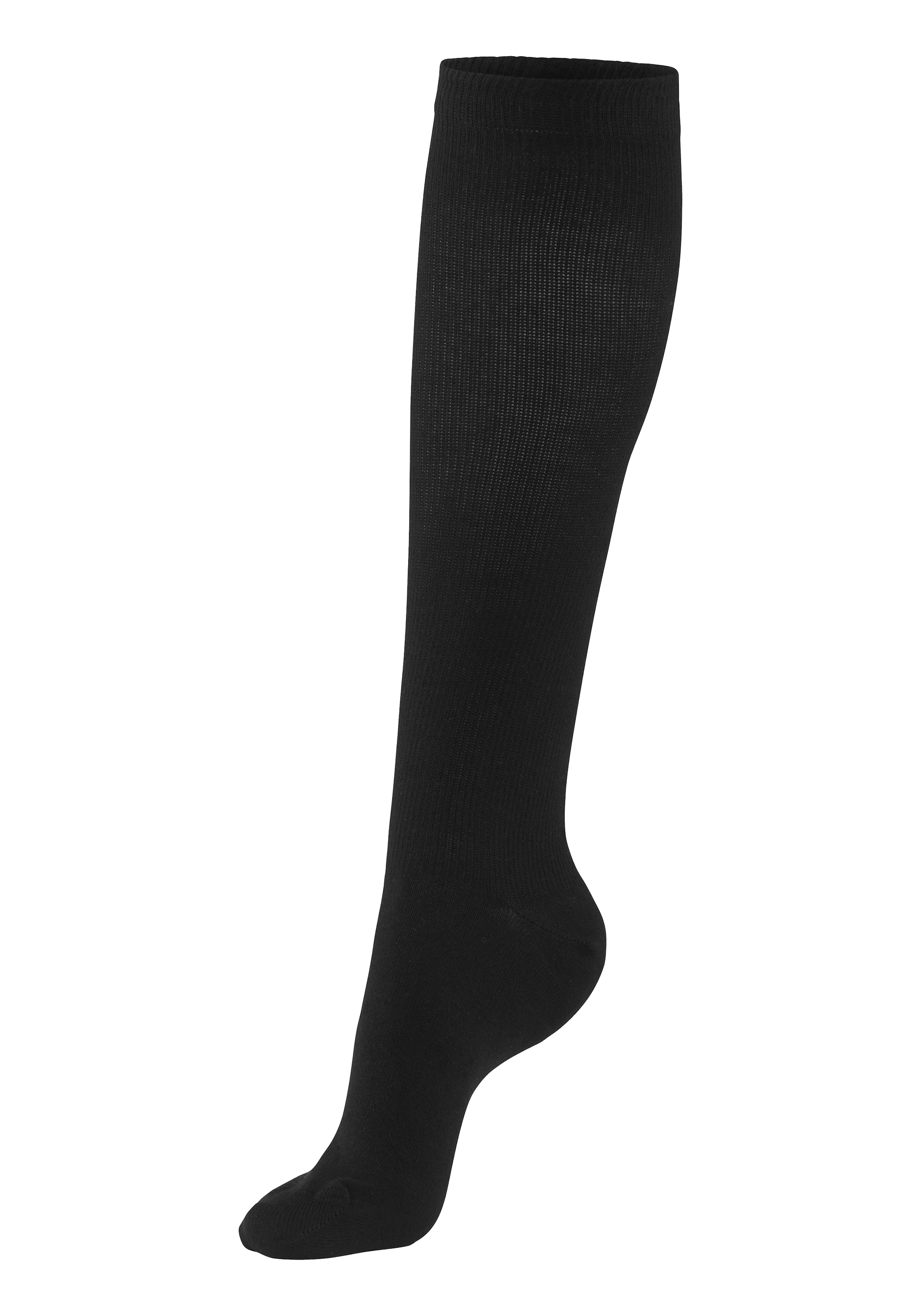H.I.S Knee socks in Black