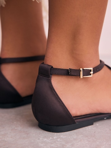 Next Rihmaga baleriina 'Forever Comfort®', värv pruun