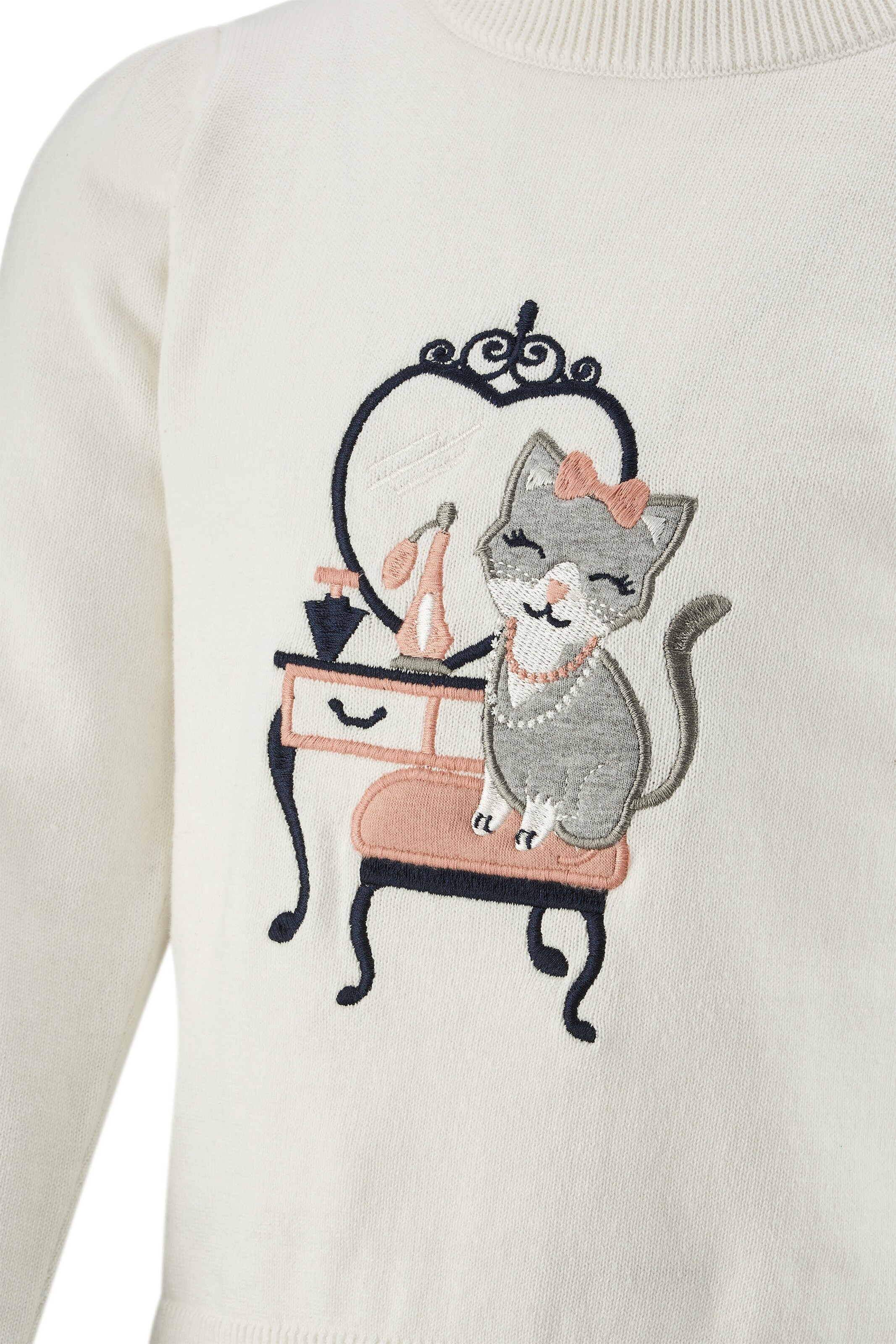 happy girls Kampsun, värv valge