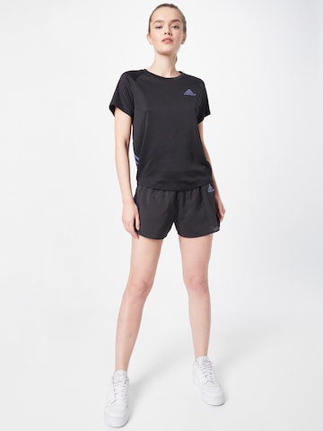 ADIDAS SPORTSWEAR regular Παντελόνι φόρμας σε μαύρο