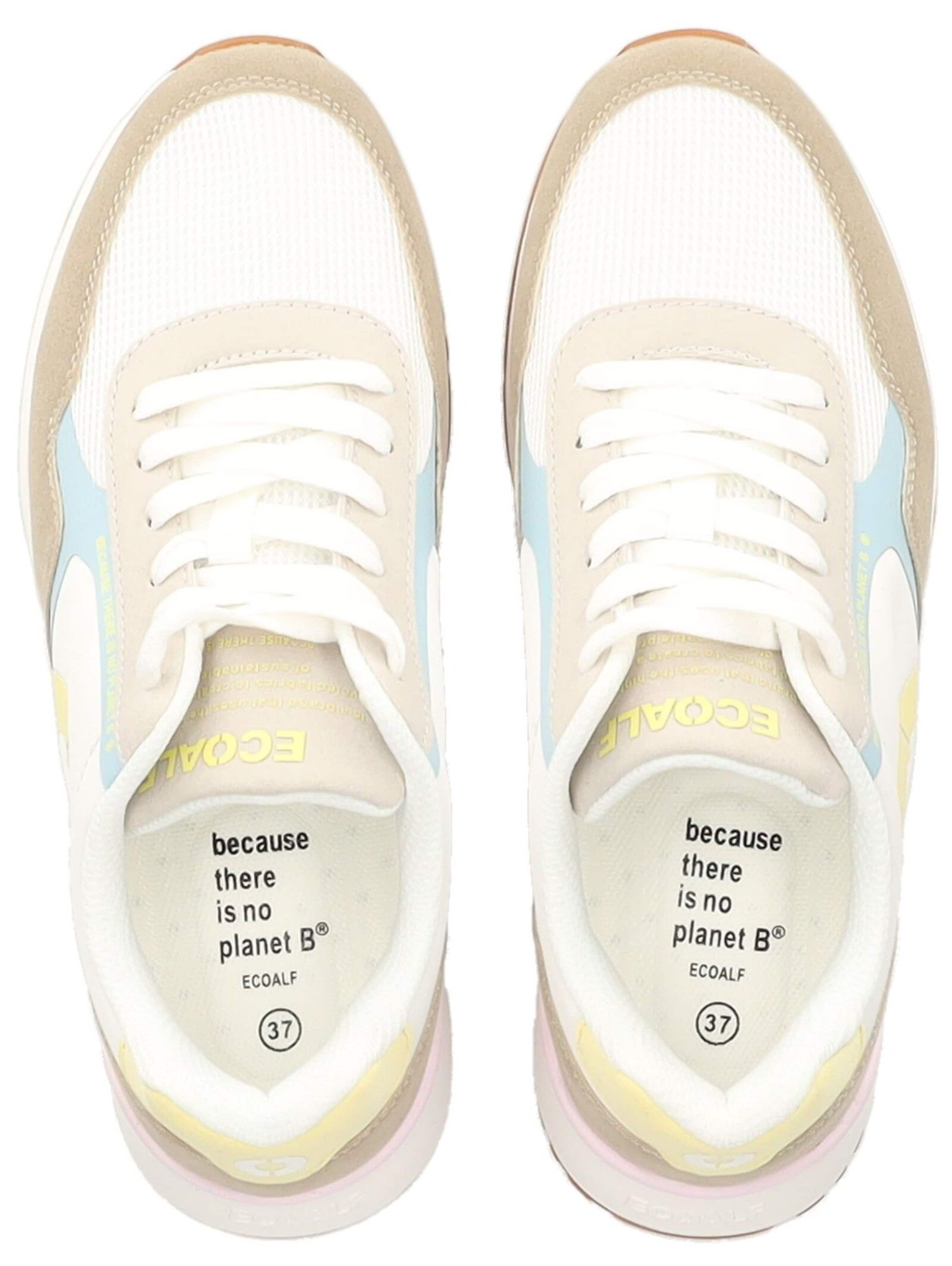 ECOALF Platform trainers in White