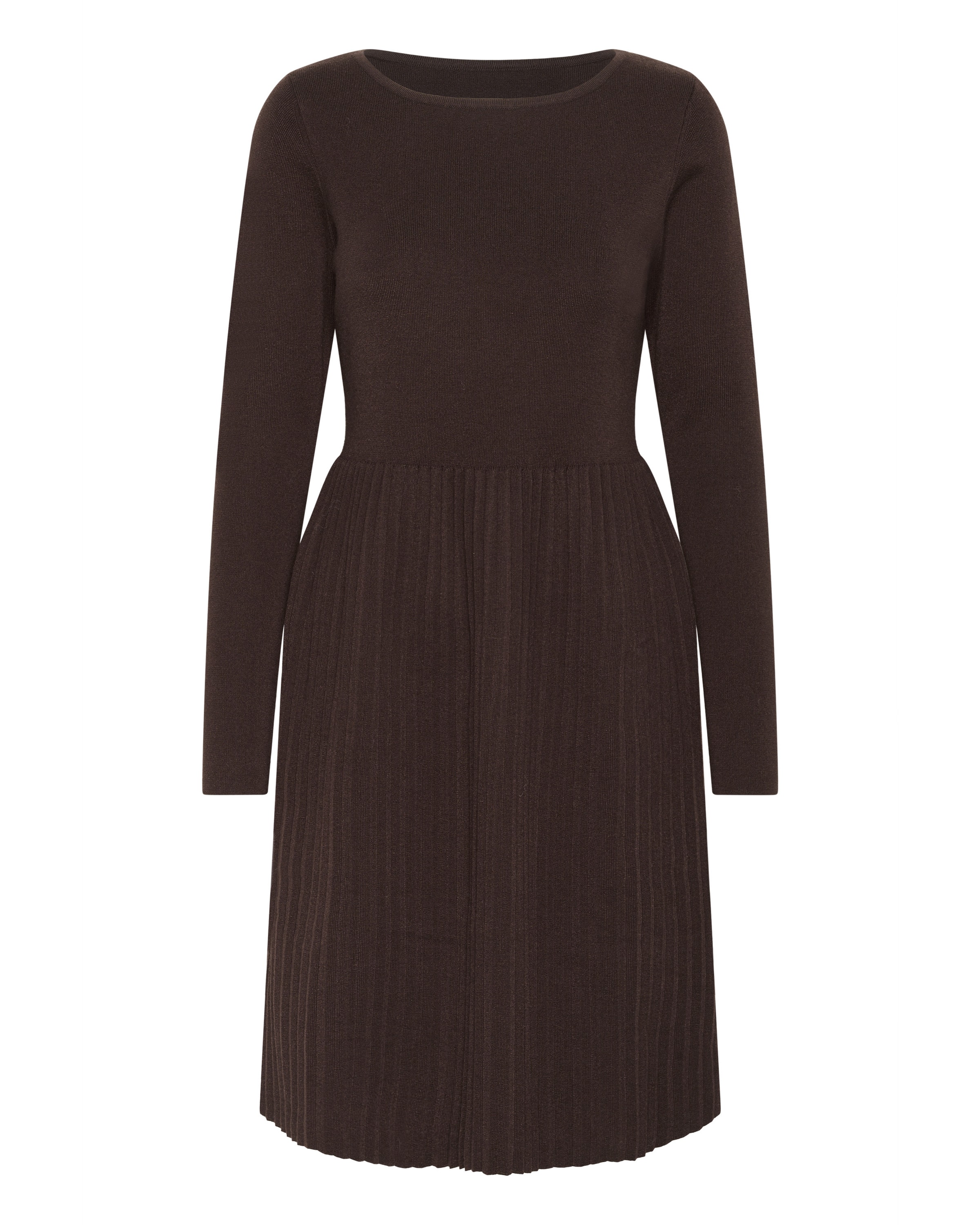 CULTURE Kleid 'Luci' in Braun: Vorderseite