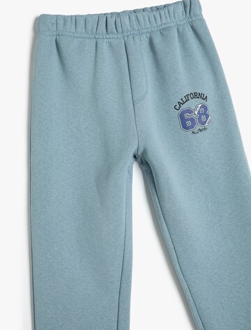 Koton Tapered Broek in Blauw