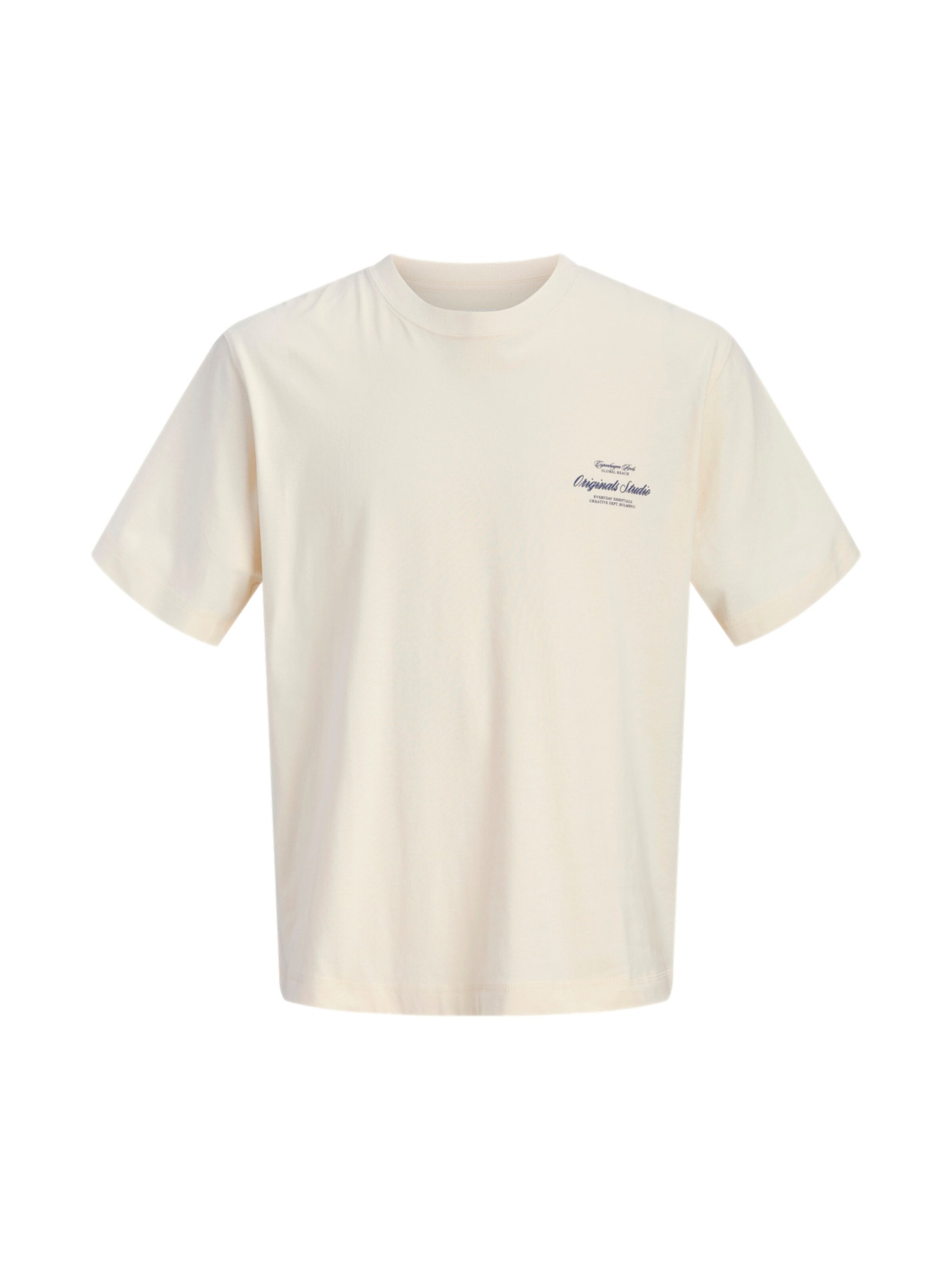 JACK & JONES Shirt 'Norrebro' in Beige: front