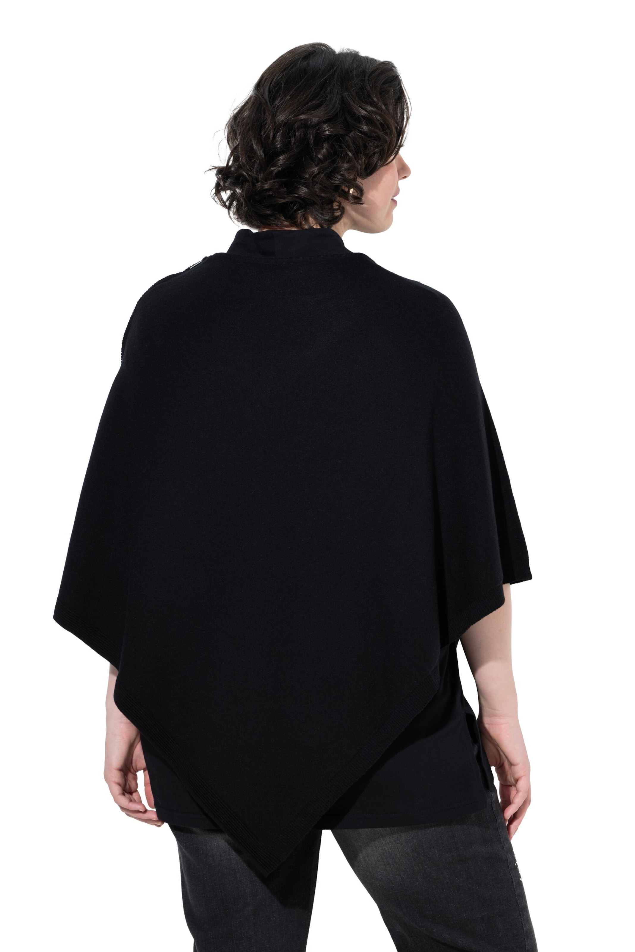Ulla Popken Pullover in Schwarz
