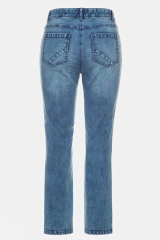 Ulla Popken Slimfit Jeans in Blauw