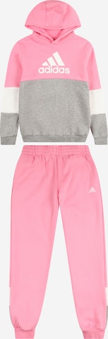 ADIDAS SPORTSWEAR Tréningruha 'Colourblock Fleece' - szürke: elől