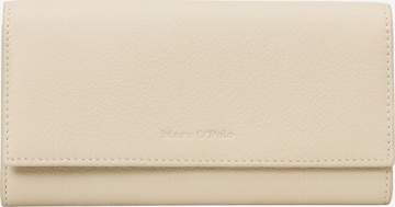 Marc O'Polo Wallet 'Kombi' in Beige: front