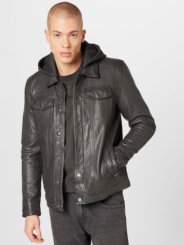 Maze Between-Season Jacket in Black: front