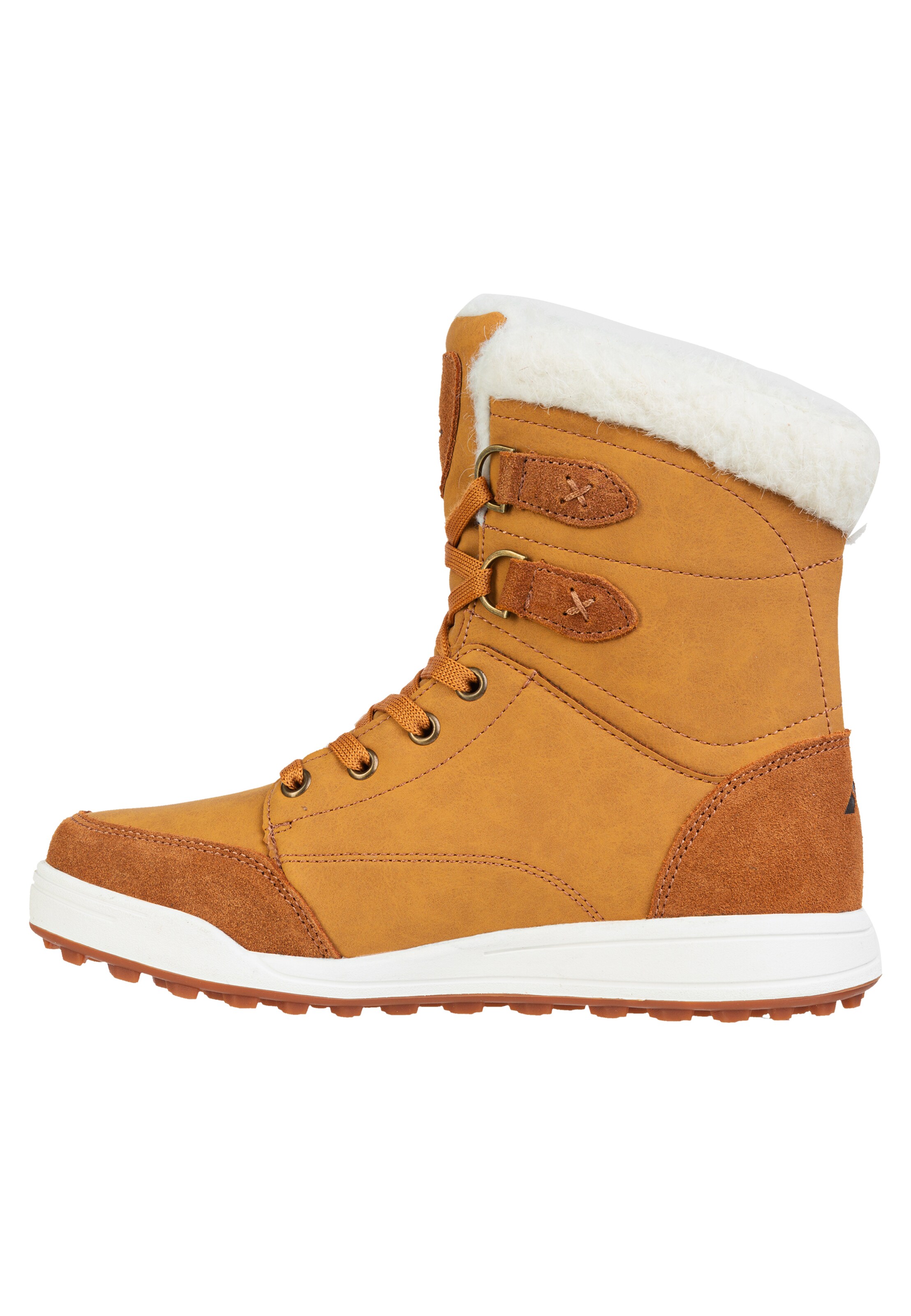 Mols Snowboots 'Hanfu' in Bruin