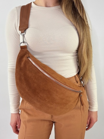 lePelou Fanny Pack 'RAVELLO' in Brown