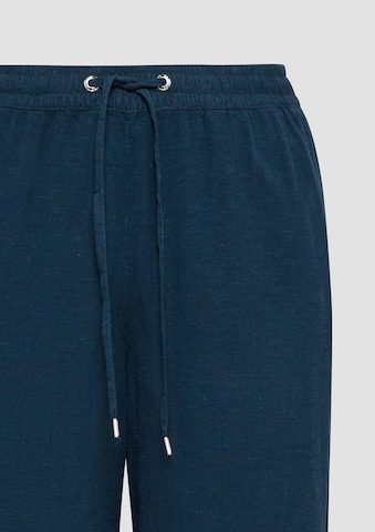 QS Regular Broek in Blauw