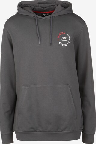 Hummel Sweatshirt '1.FC Köln' in Black: front