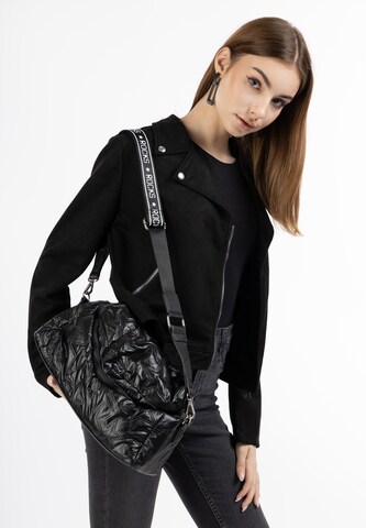 myMo ROCKS Crossbody Bag in Black: front