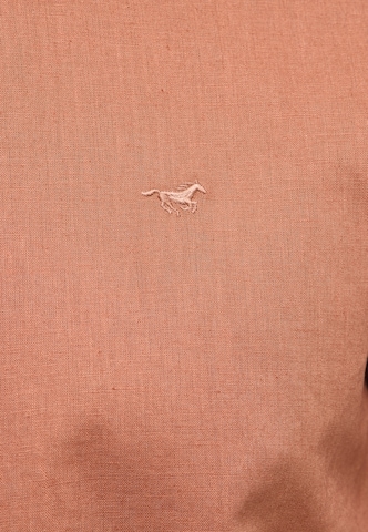 MUSTANG Regular Fit Hemd in Orange