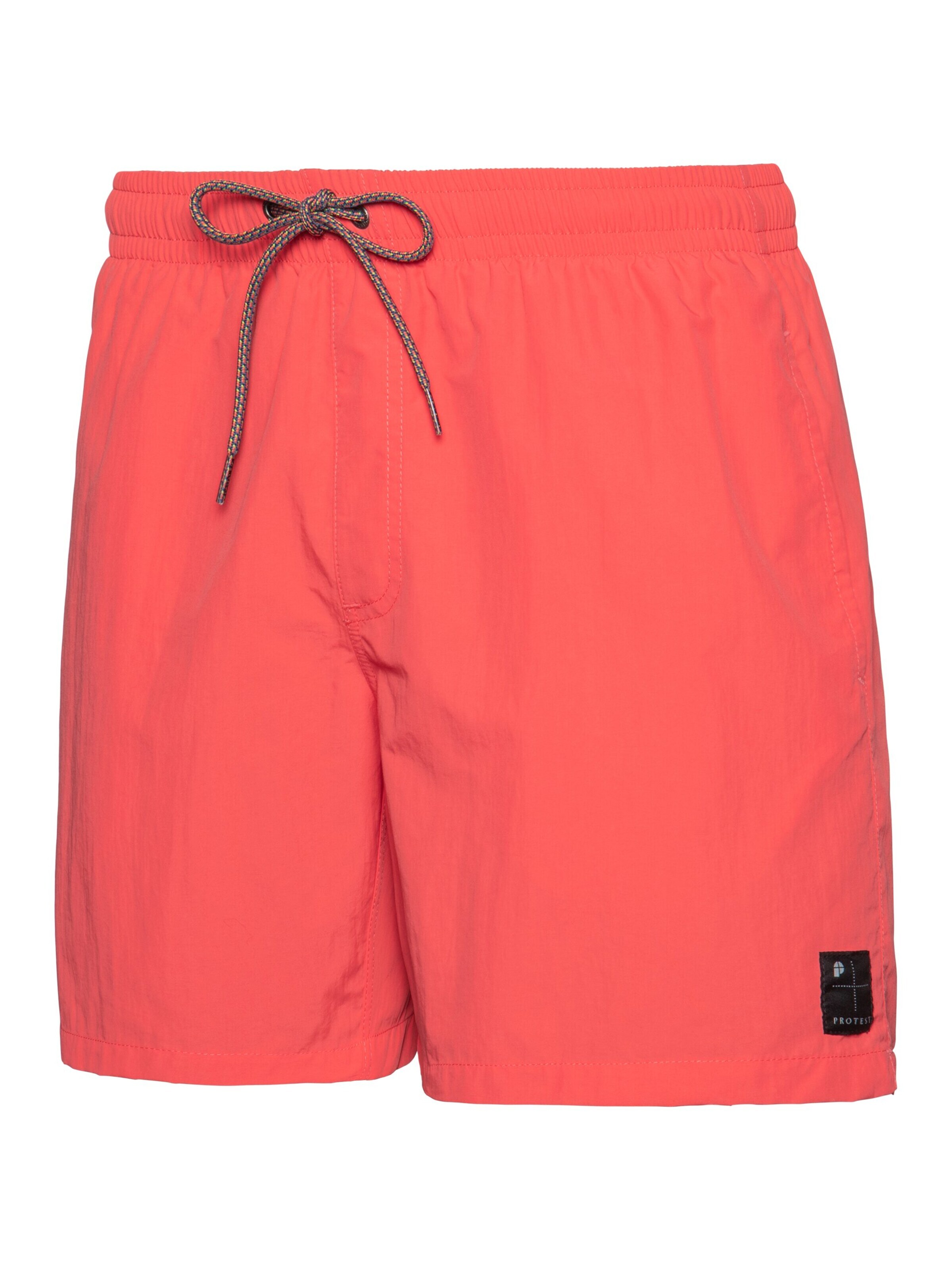 Shorts de bain 'FAST' PROTEST en orange : devant