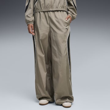 PUMA Baggy Sporthose in Beige: Vorderseite