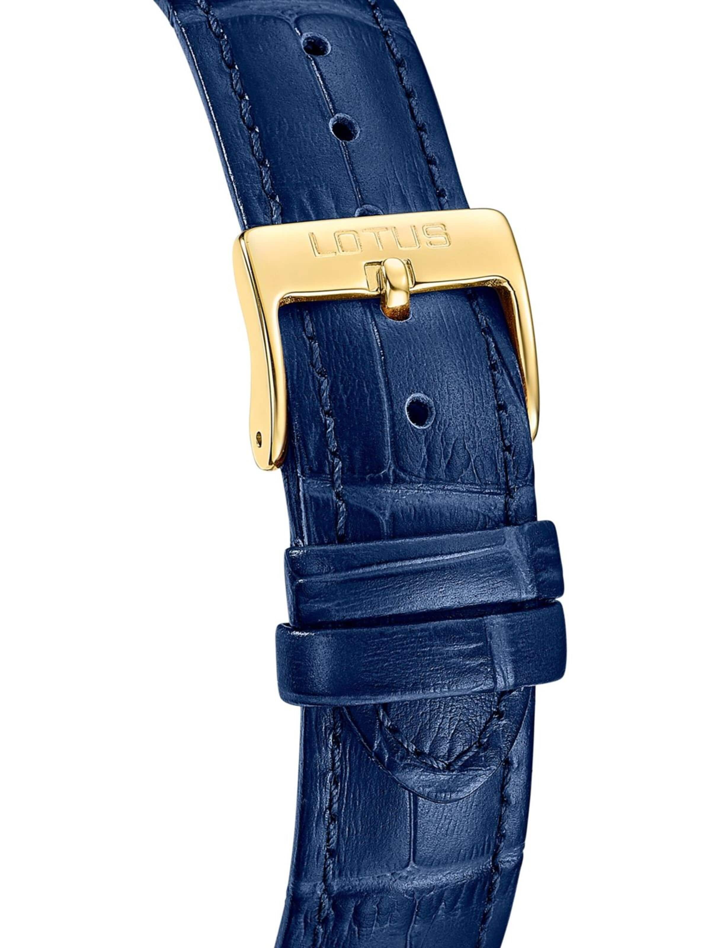 Lotus Analogové hodinky 'Date watch Square Series' – modrá