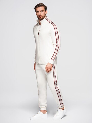 Ombre Sweatshirt in White