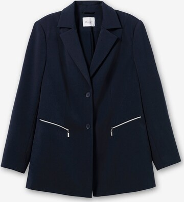 Blazer SHEEGO en bleu : devant