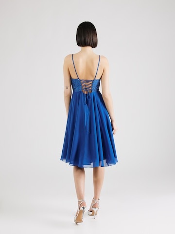 Robe de cocktail SWING en bleu