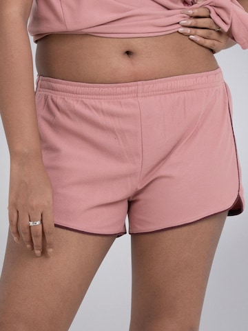 LEAFLETIC Short Pajama Set in Pink