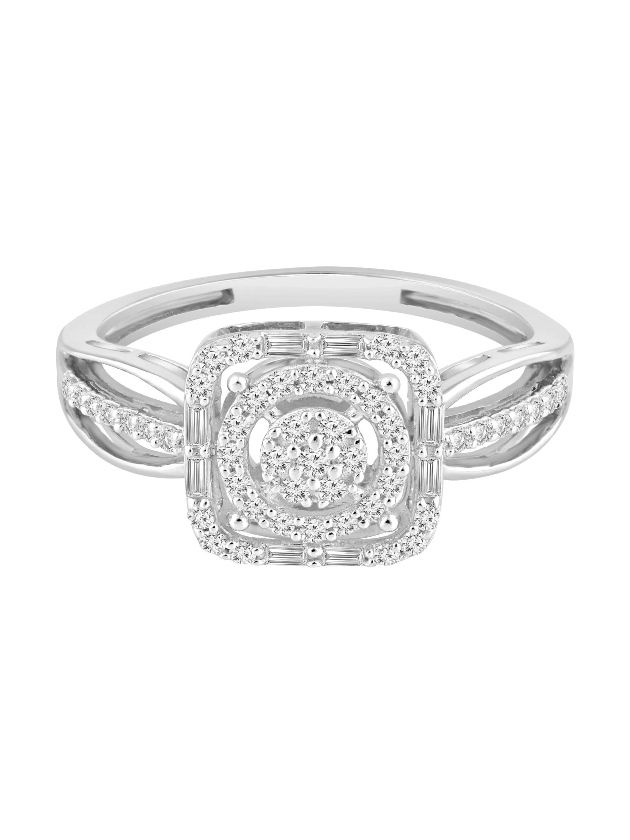 Anello di Diamant Exquis in argento: frontale
