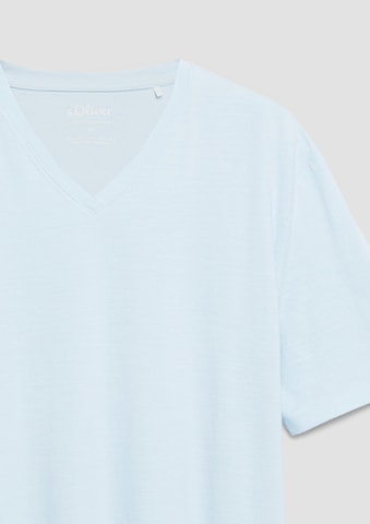 T-Shirt s.Oliver Red Label Big & Tall en bleu