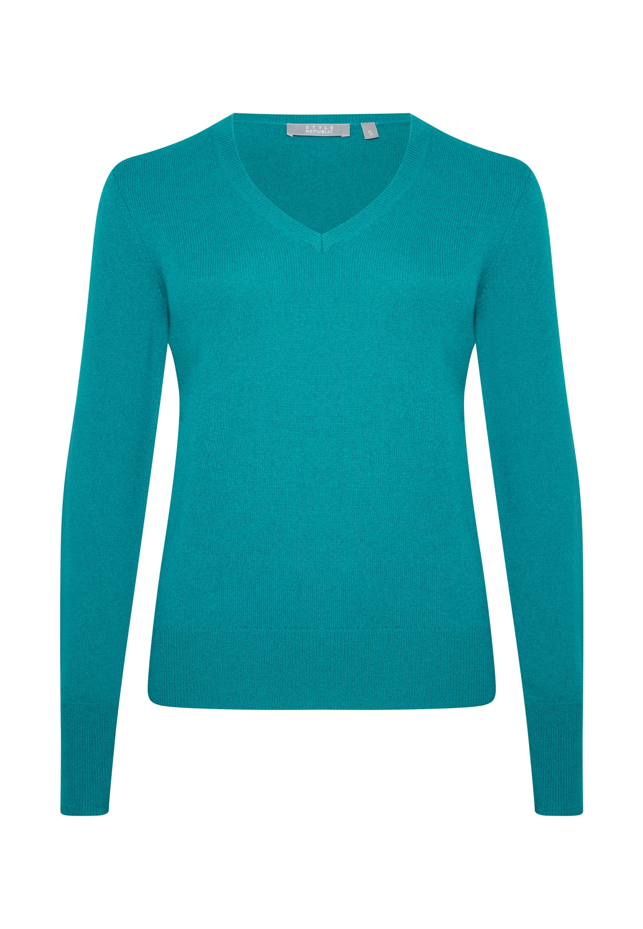 Style Republic Kaschmir Pullover in Grün: Vorderseite