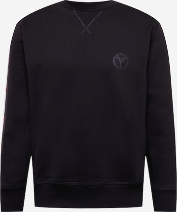 Carlo Colucci Sweatshirt in Black: front