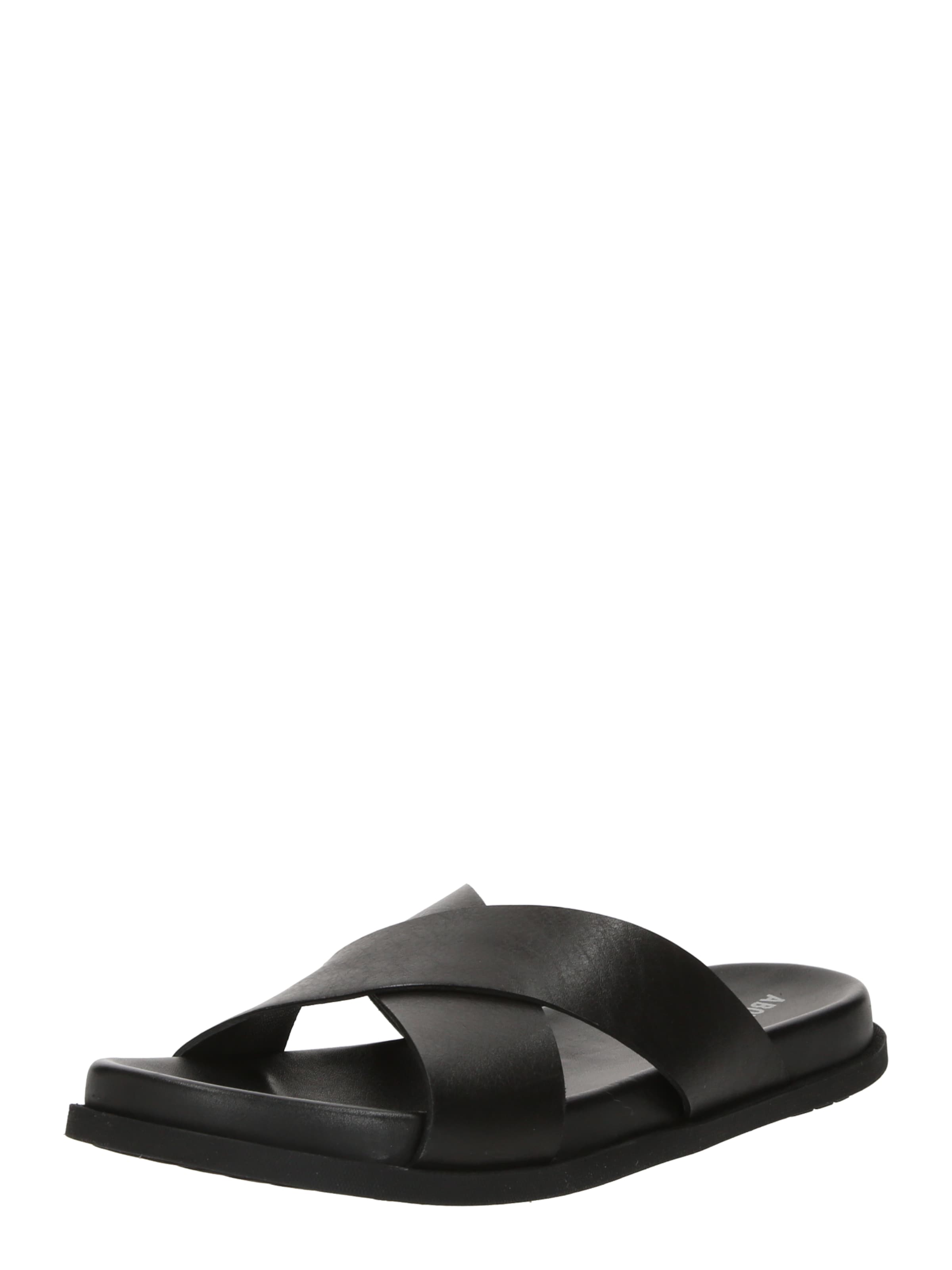 ABOUT YOU Mules 'Curt' in Black: front