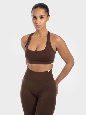 Haut de sport ' Louisa ' Smilodox en marron