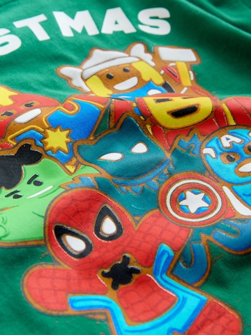 Next Shirt 'Marvel' in Grün