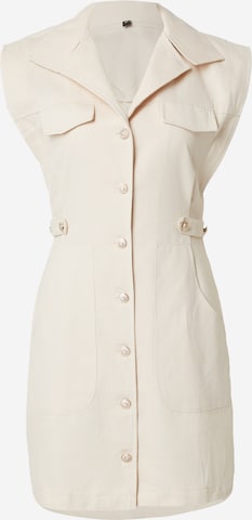 TrendyolHaljina - bež boja: prednji dio