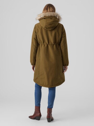 MAMALICIOUS Winter parka 'Jessi' in Green