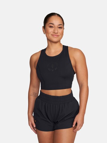 GOLD´S GYM APPAREL Sports Top 'Laura' in Black: front