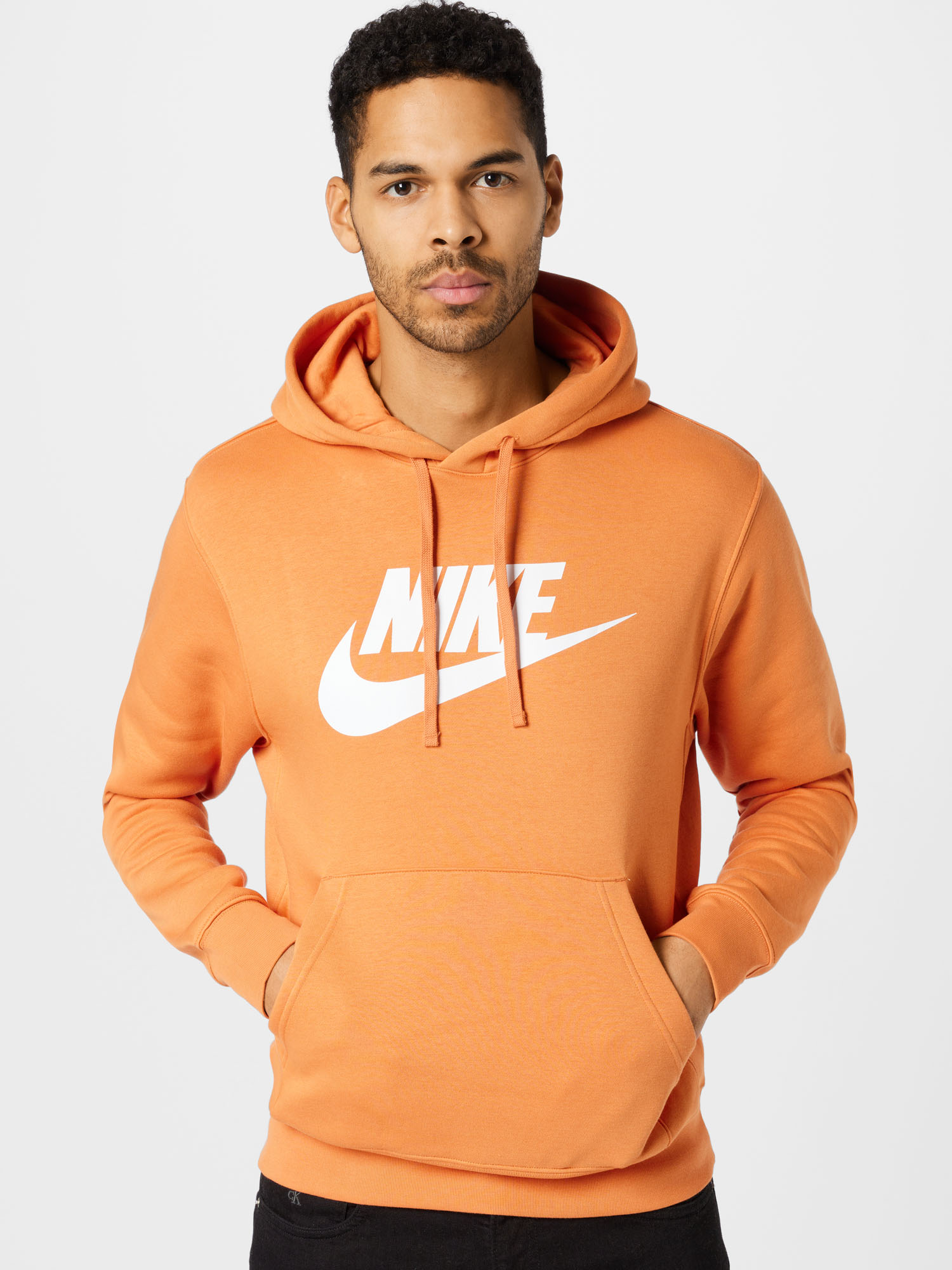 16Hst Odzież Nike Sportswear Bluzka sportowa w kolorze Pomarańczowym 