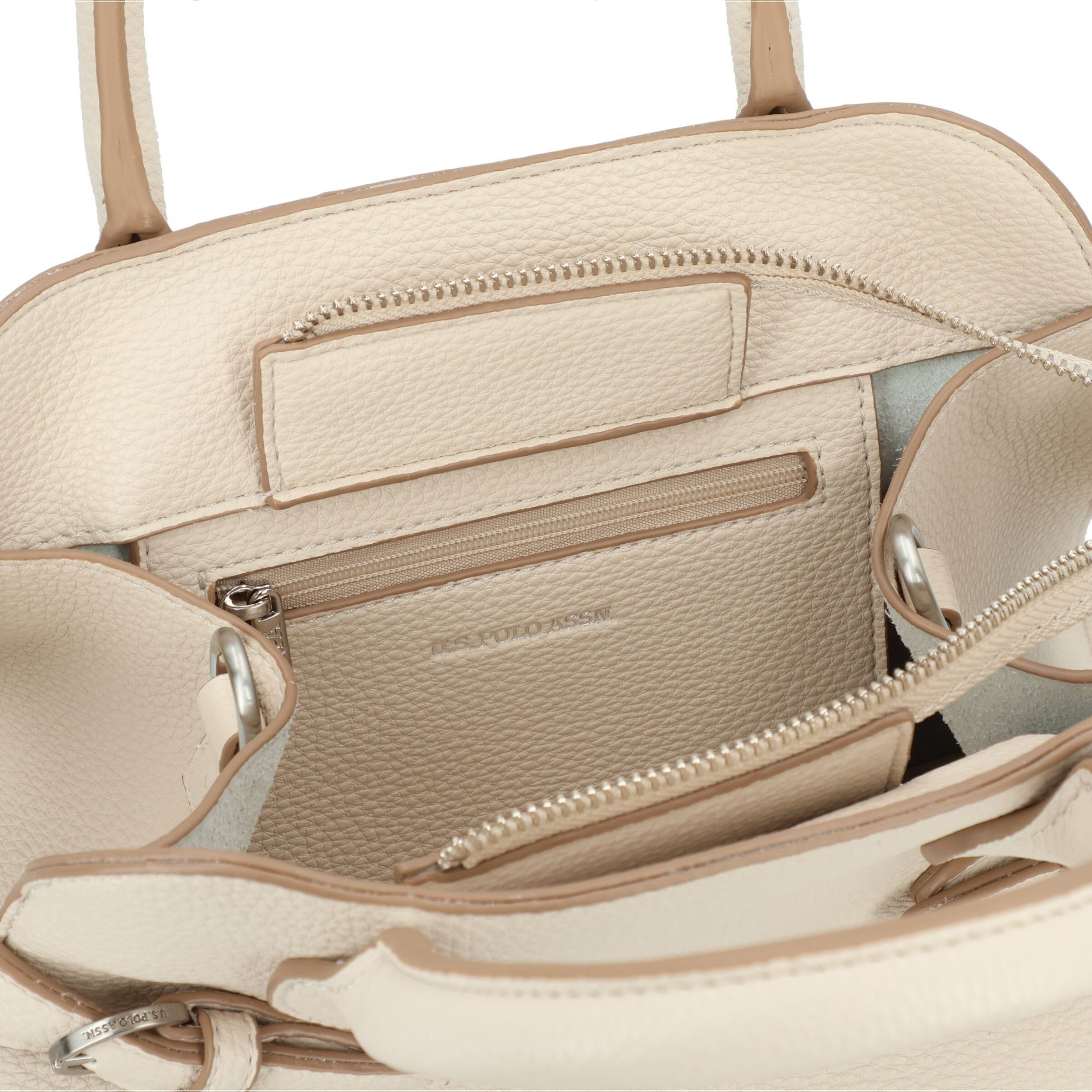 U.S. POLO ASSN. Handbag in Beige