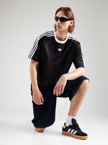 ADIDAS ORIGINALS Koszulka 'JACQUARD JERSEY' w kolorze czarny