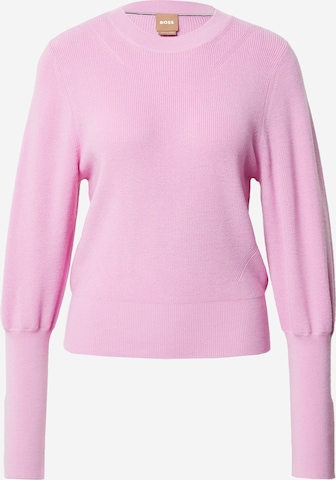 BOSS Black Pullover 'Fatuma' in Pink: predná strana