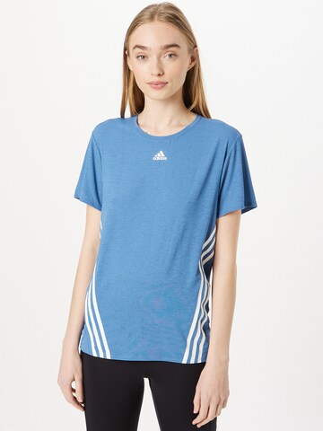 ADIDAS SPORTSWEAR Performance Shirt in Blue: front