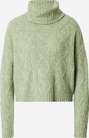 ABOUT YOU Sweater 'Carla' in Green: front
