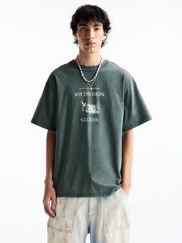Pull&Bear T-Shirt in Grün