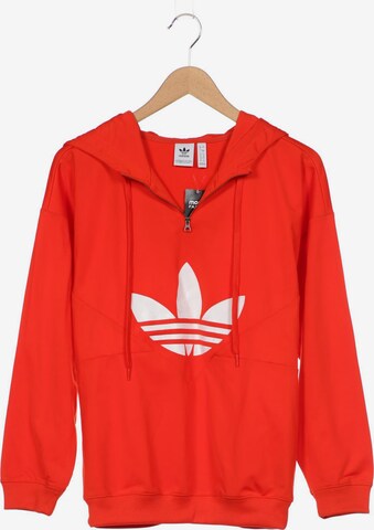 ADIDAS ORIGINALS Sweatshirt & Zip-Up Hoodie in XS in Orange: front