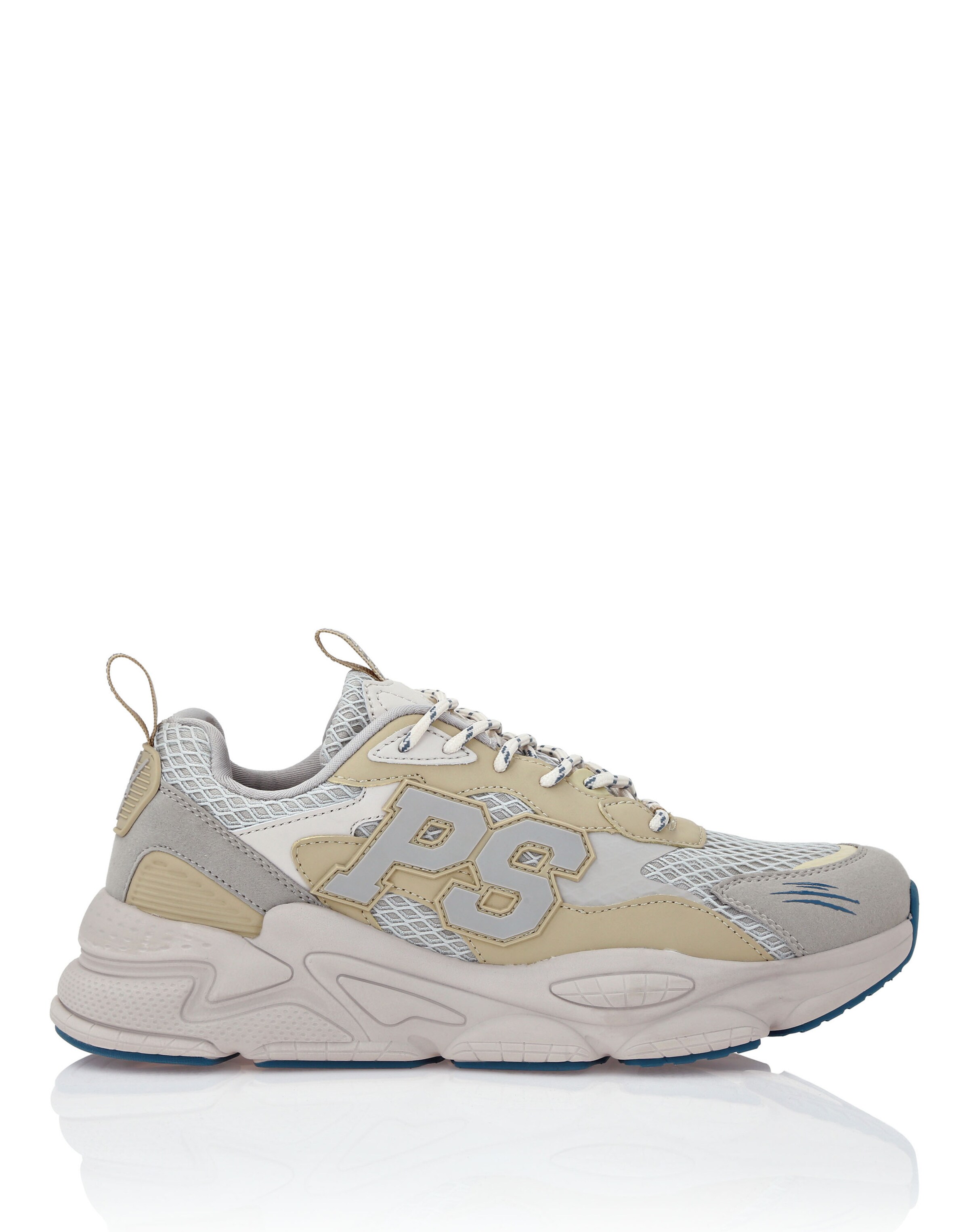 Plein Sport - Zapatillas deportivas bajas 'Tiger' en beige