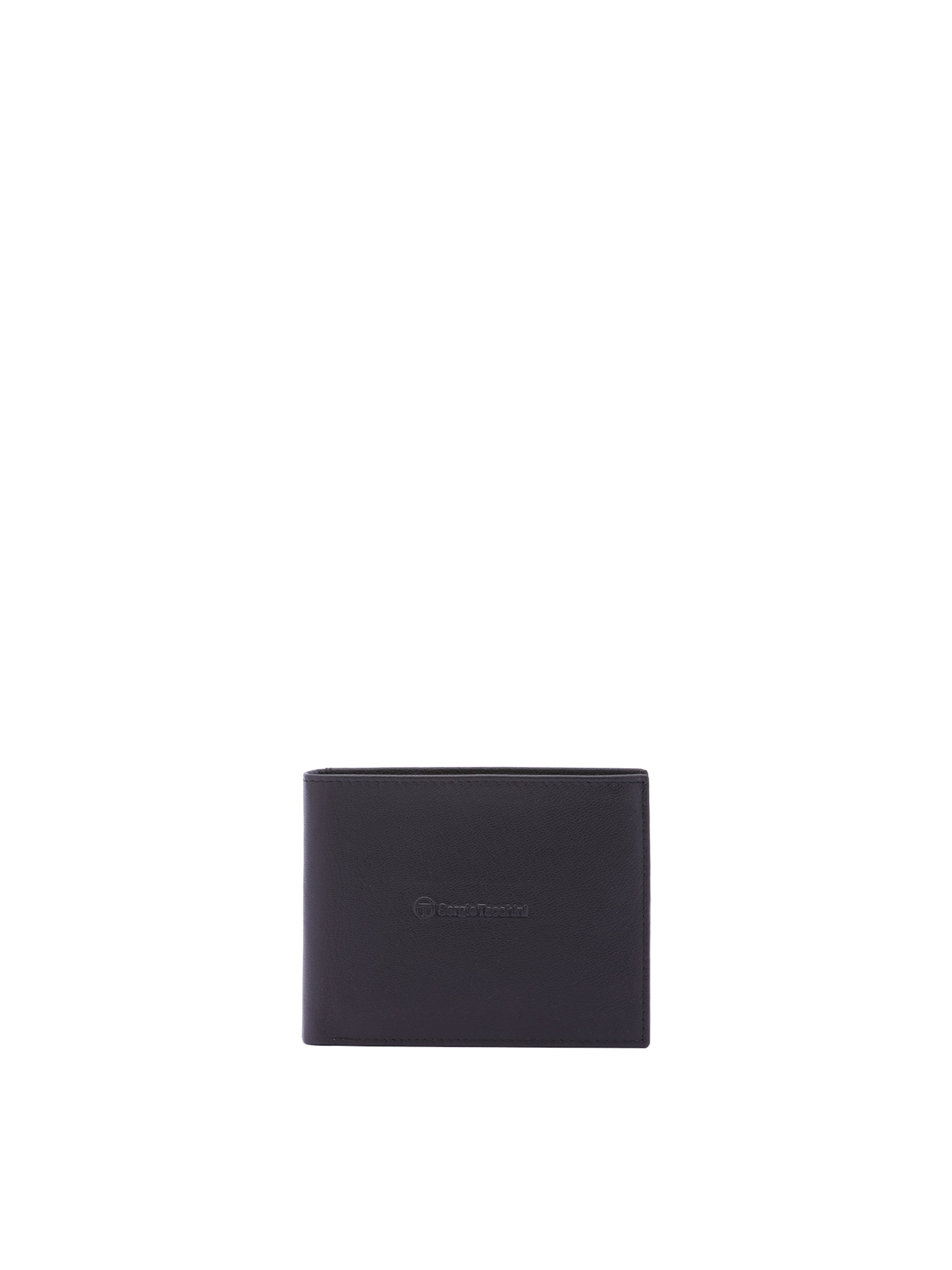 Portamonete di Sergio Tacchini in nero: frontale